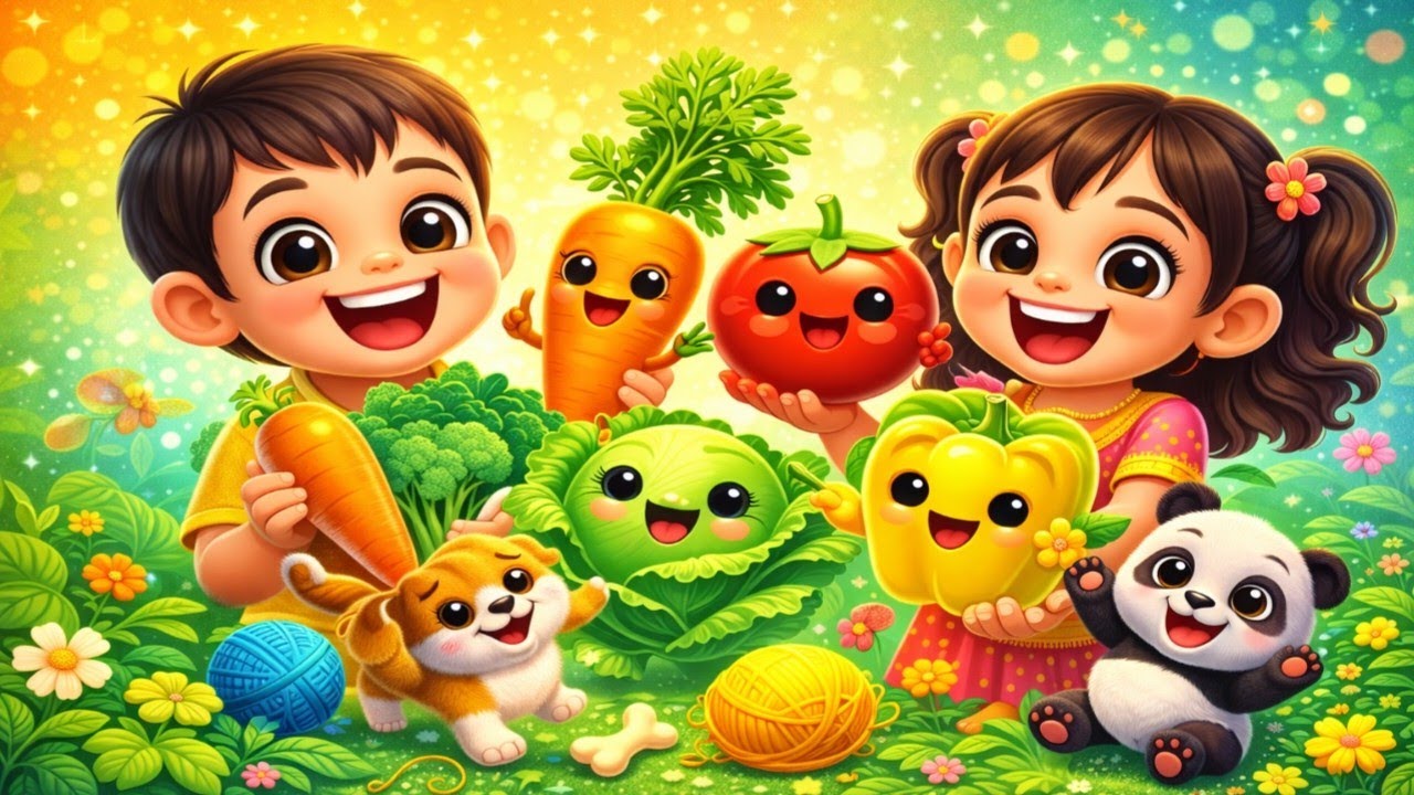 Vegetables Song for Kids 🥕🥦 | Healthy Food Song | Learn Vegetables | BP Kids