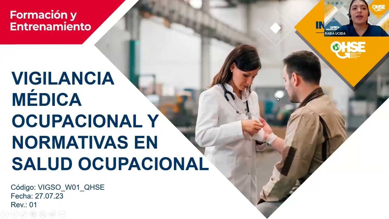 VIGILANCIA MEDICA OCUPACIONAL Y NORMATIVAS EN SALUD OCUPACIONAL