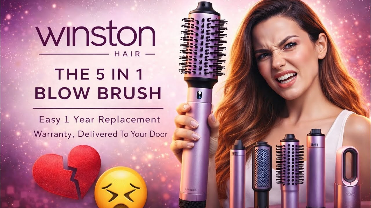 🤕⁉️Best Hair Styling Tool 2025? | Winston Hair 5 in 1 Review | Stop Buying Multiple Hair Tools ❌ 