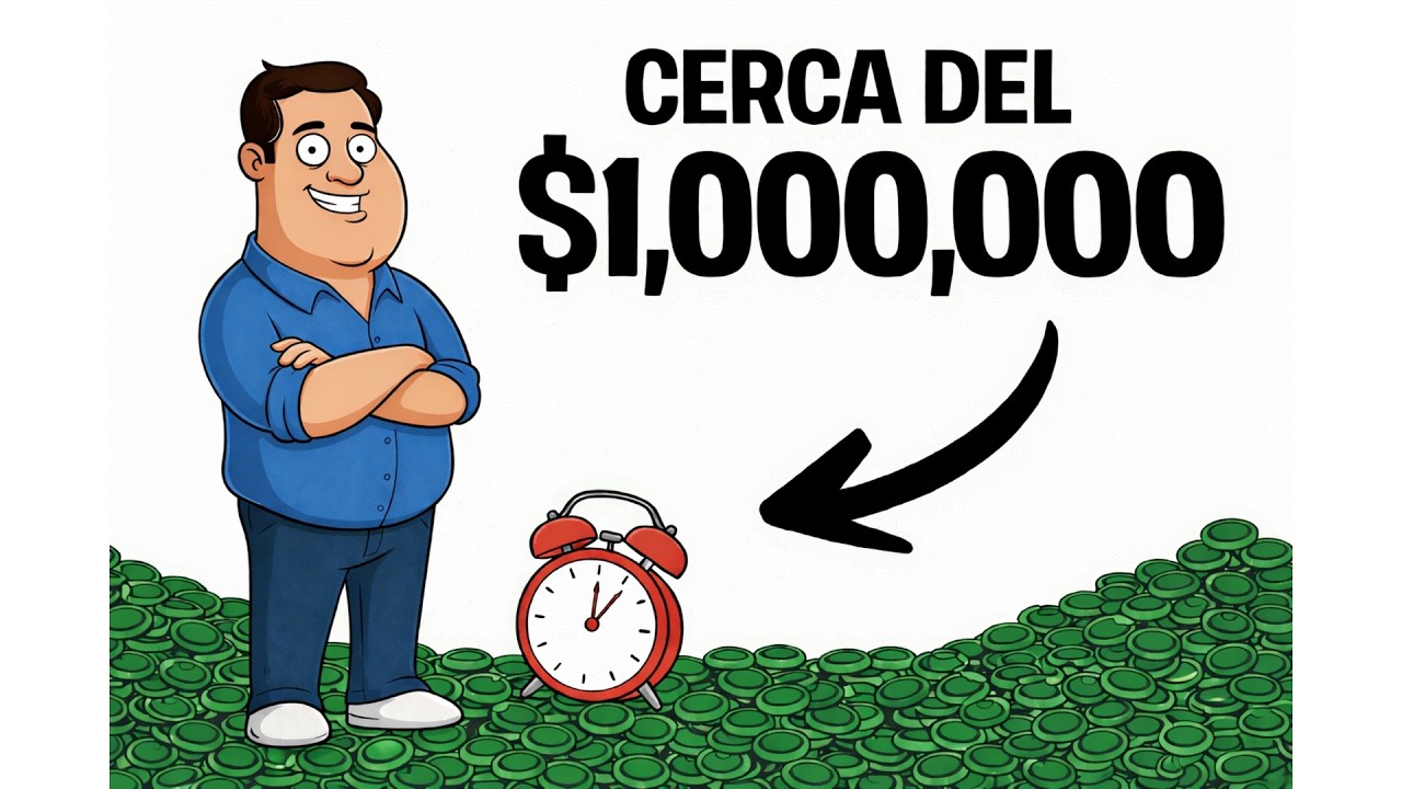 $100,000 es 1/3 del camino a $1,000,000 (La sorprendente matemática)