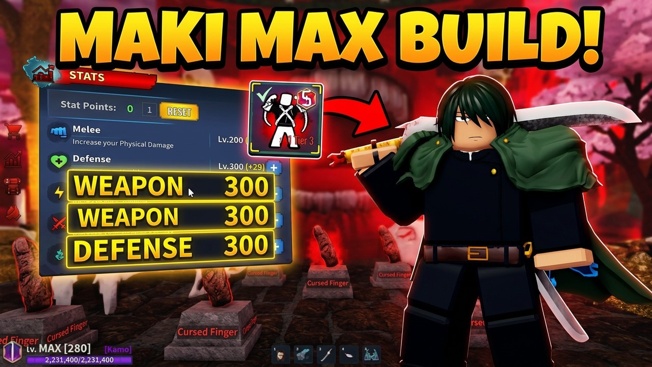 FULL Maki Build  In Roblox Kaizen !