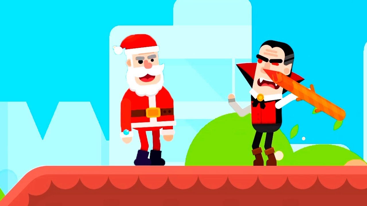 Claus (Snowball) - Bowmasters - FAST NORMAL TOURNAMENT - Gameplay Walkthrough (262)