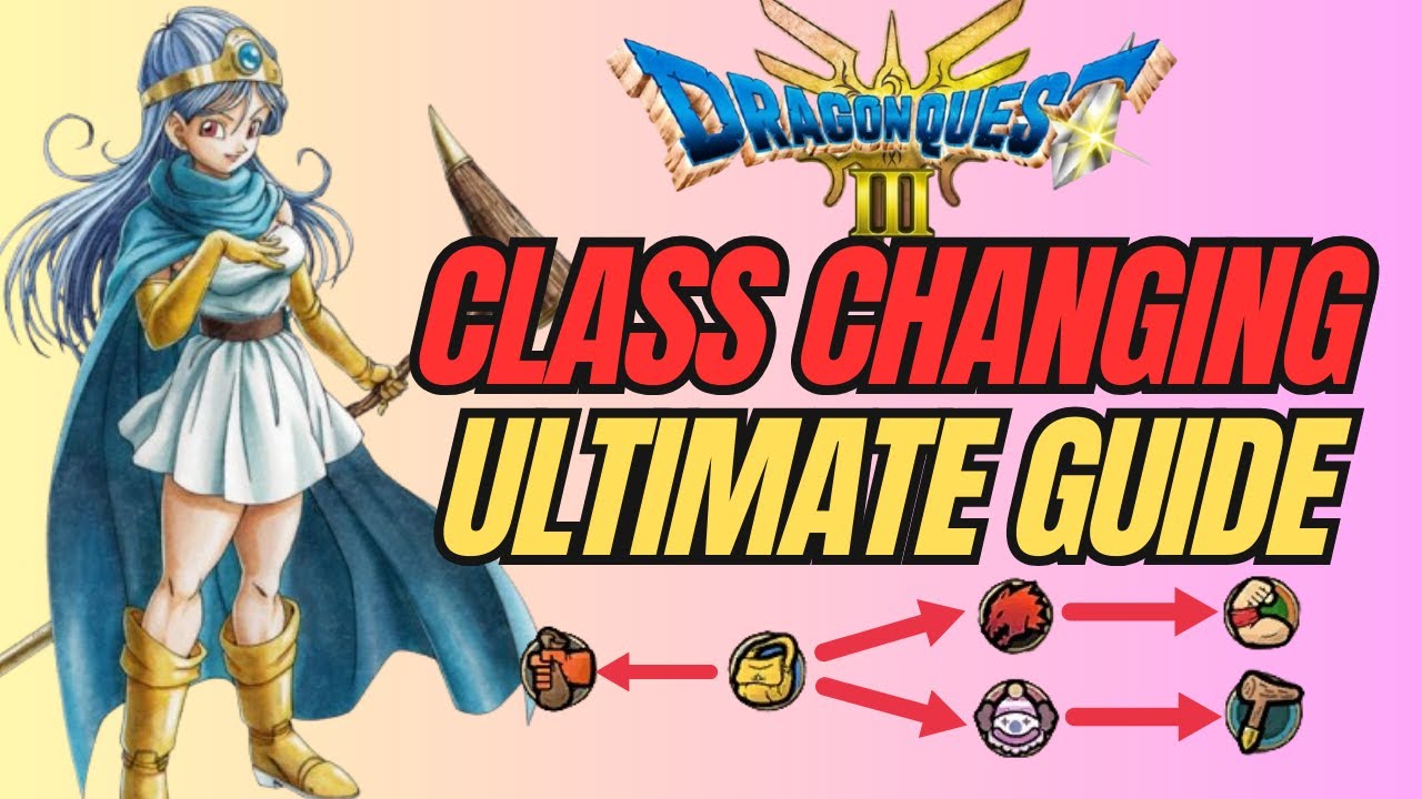 ПОЛНОЕ руководство по смене класса в DRAGON QUEST 3 HD-2D REMAKE