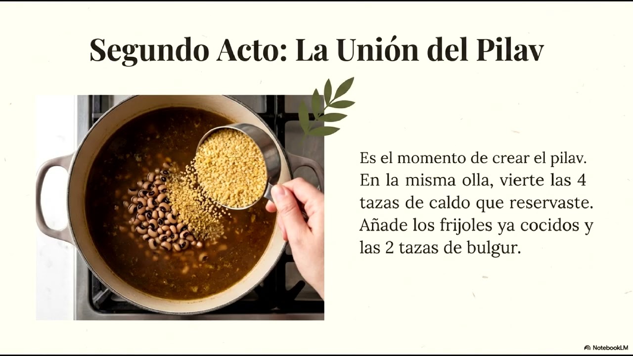 PILAF CON JUDIAS CARILLAS-BÖRÜLCELI PILAV
