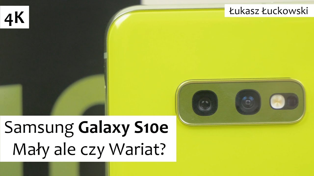 Samsung Galaxy S10e Mały ale czy Wariat?  | Pierwsze Chwile