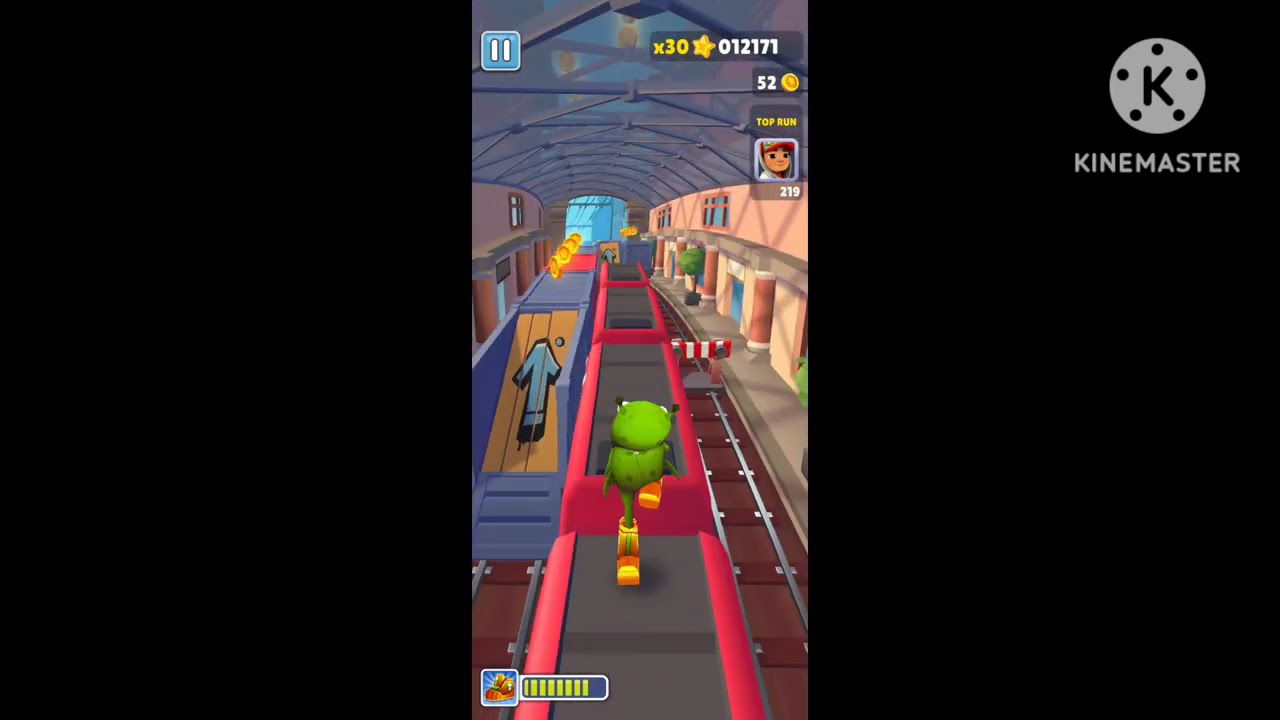Subway surfers video highlight #gameonfire #subwaysurfers