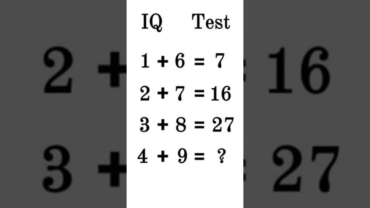 DescriptionXFun ONLINE IQ TEST 