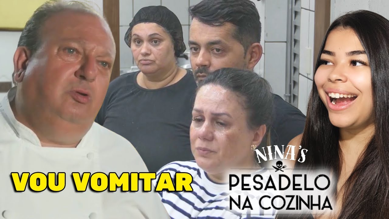 JACQUIN OLHA GELADEIRA E TEM ANSIA DE VOMITO em NINA'S (Pesadelo na Cozinha)