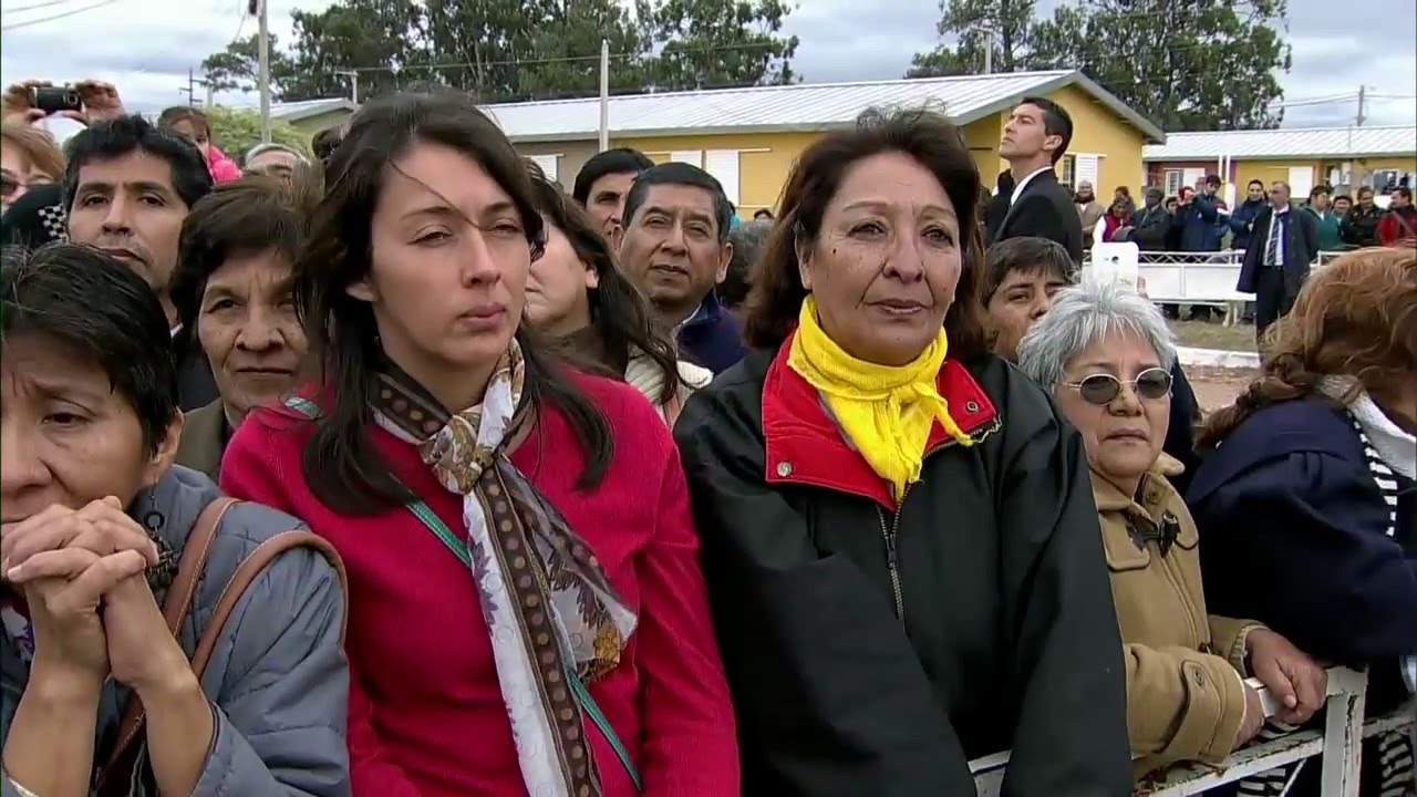 El presidente Mauricio Macri hizo entrega de viviendas en Ledesma, Jujuy.