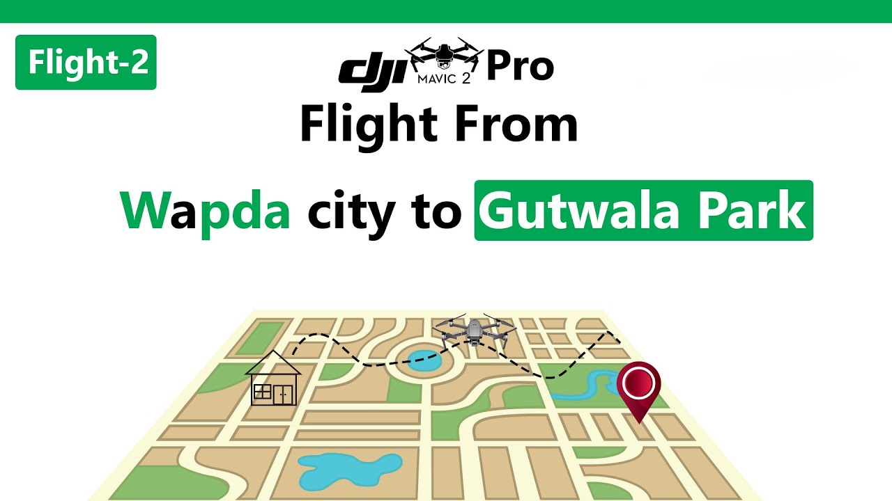 Flight 1 | WAPDA City to Gutwala Park | Dji Mavic 2 Pro |