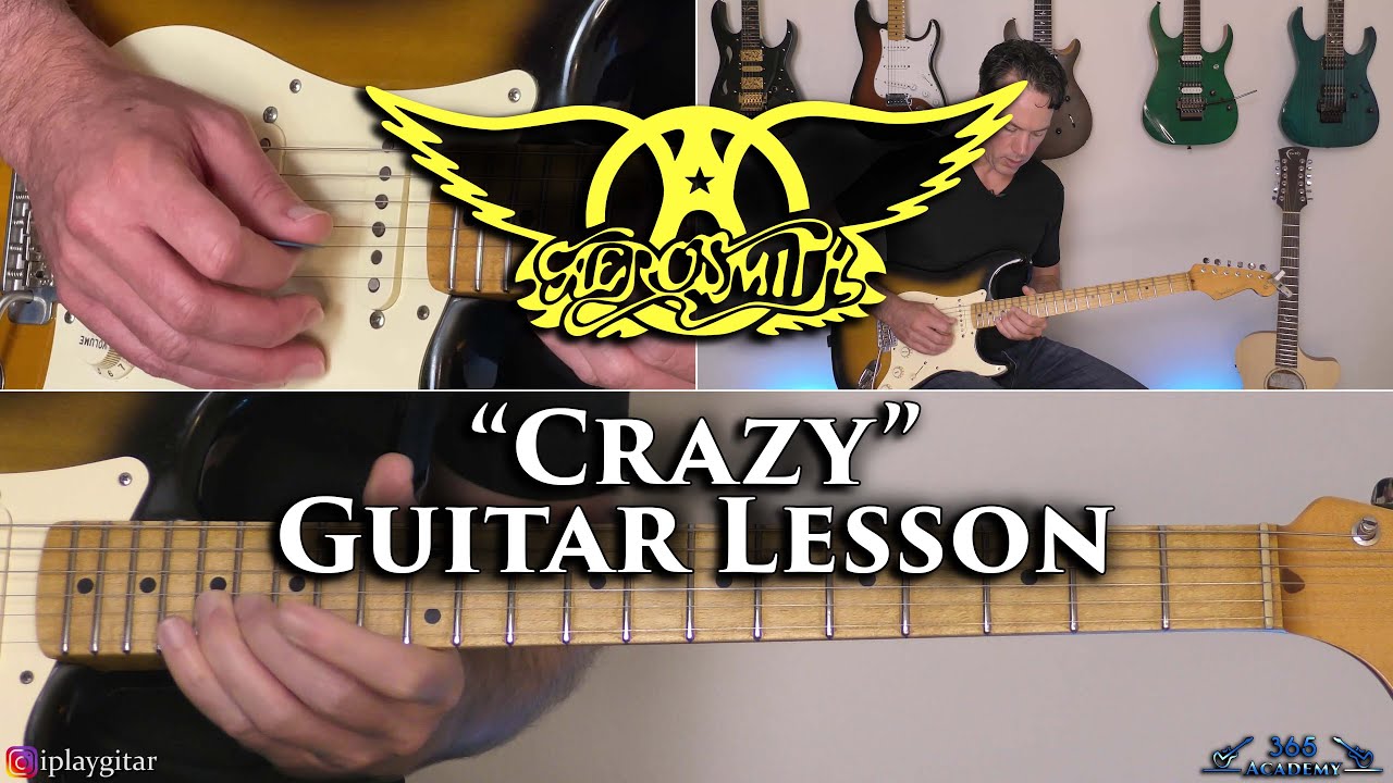 Aerosmith — «Безумный» урок игры на гитаре
