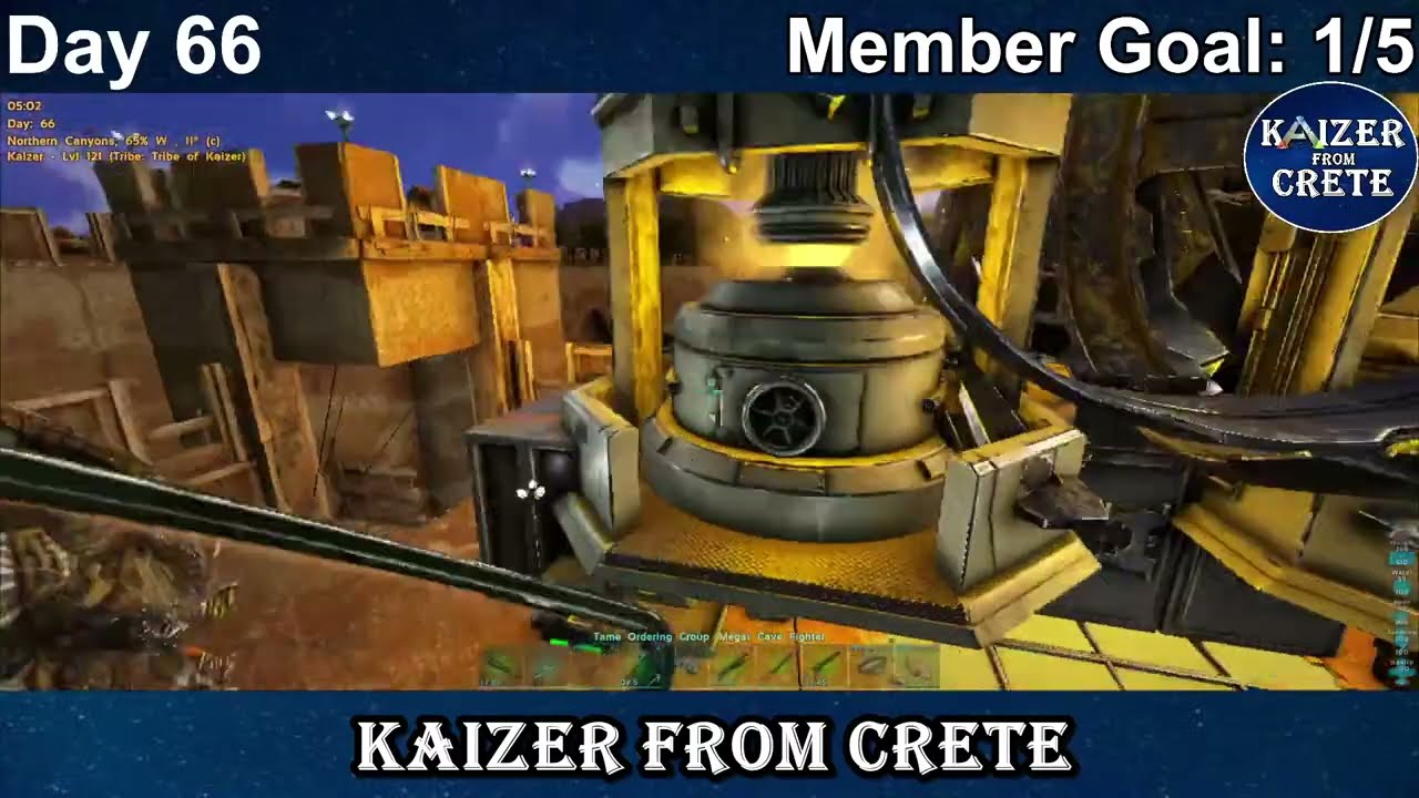 [SE] Day 66 of ARK 100 Days But Enemy Turrets! - ARK: Survival Evolved