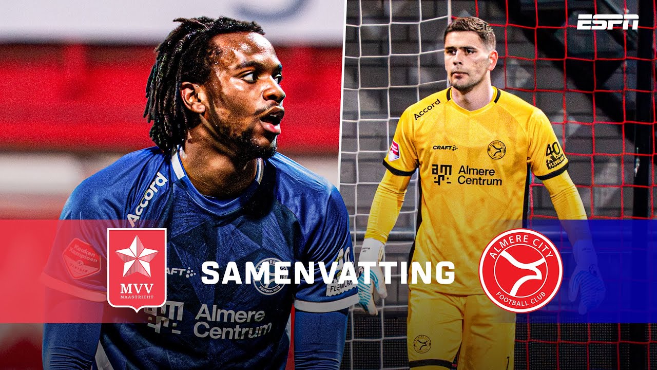 🧤GEKLUNGEL van DOELMAN zorgt voor BIZAR DOELPUNT 🫣 | Samenvatting MVV Maastricht - Almere City