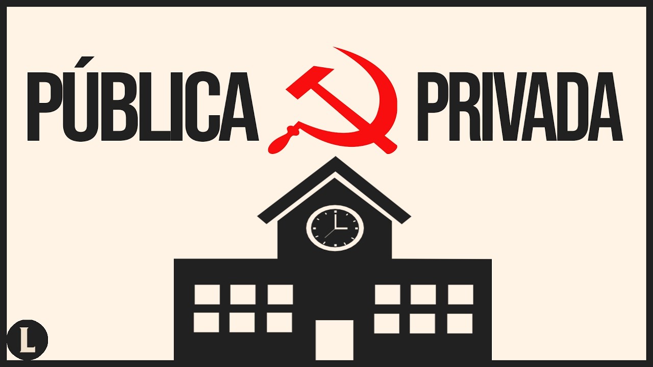 Escola PÚBLICA x escola PARTICULAR: Por que a ESQUERDA AMA uma e DETESTA a outra?