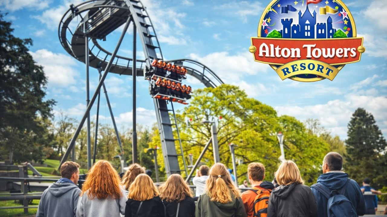 ALTON TOWERS PHOTOGRAPHY MY FIRST VISIT