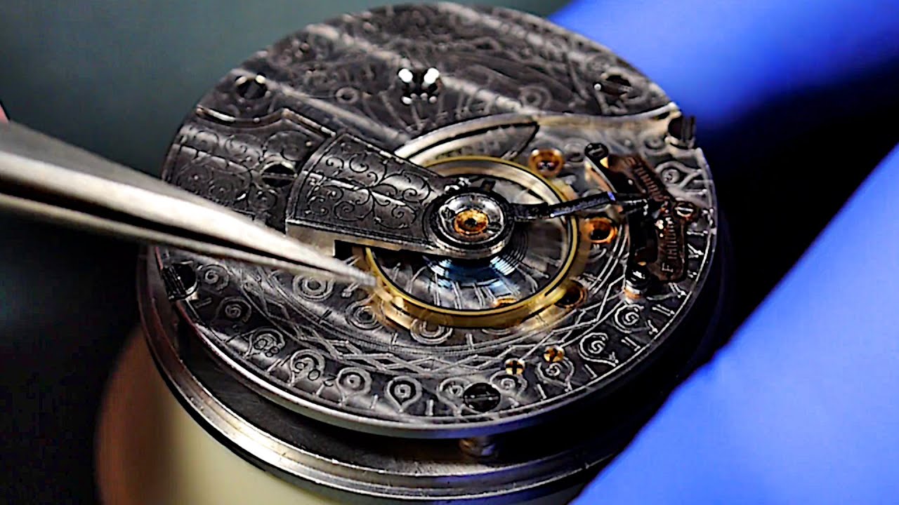 They Dropped Their Grandfathers Old Waltham Pocket Watch And Asked Me To Fix It