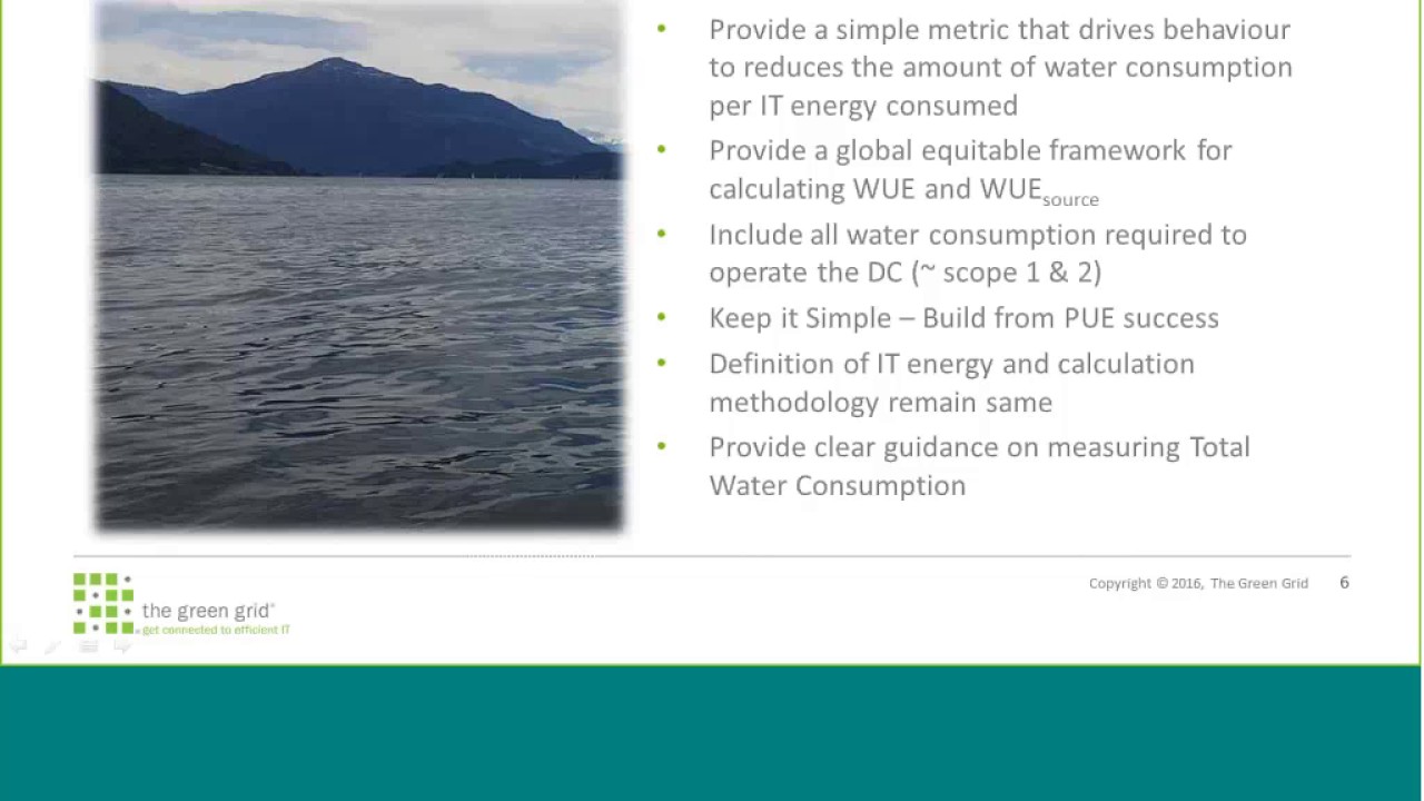 The Green Grid: Improving the environmental impact of data centers