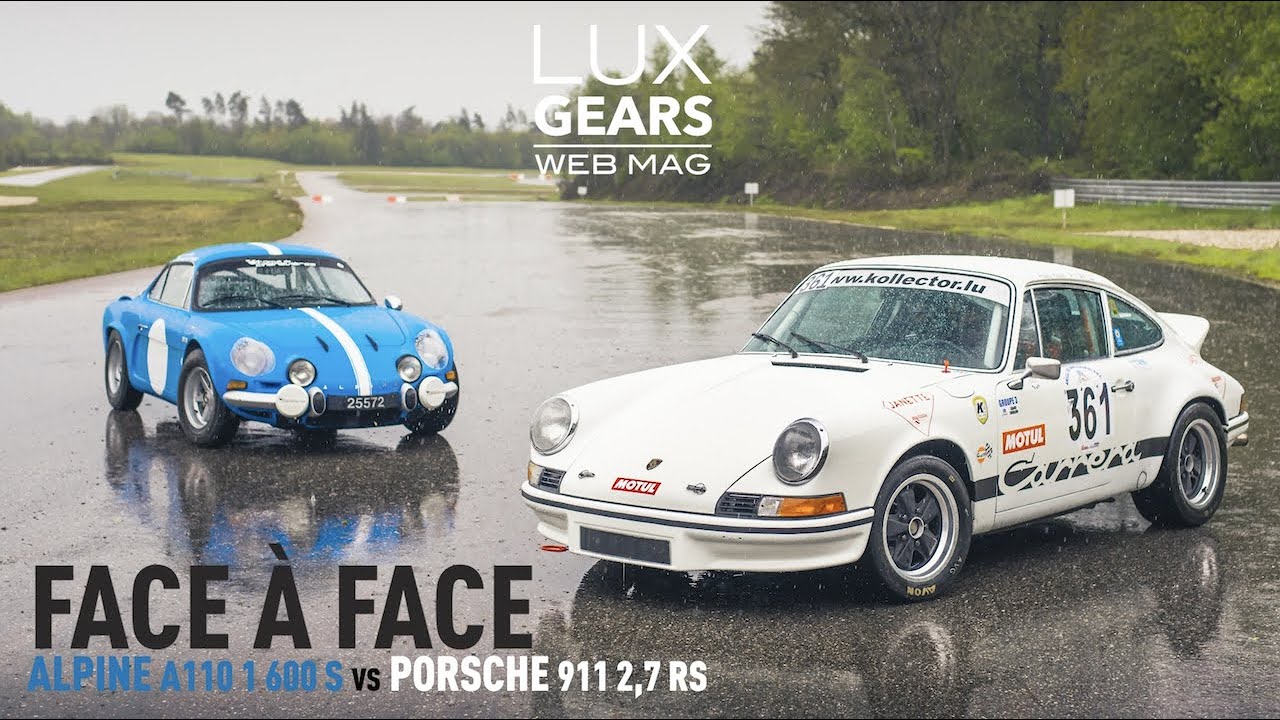 Alpine A110 1600 S Vs Porsche 911 2,7 RS | Essai vintage de 2 youngtimers