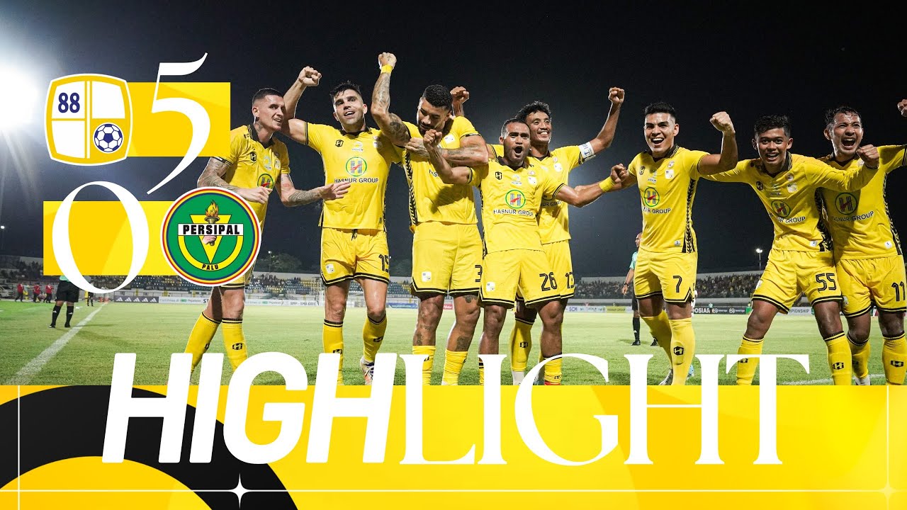 HIGHLIGHTS : PS BARITO PUTERA vs Persipal Palu