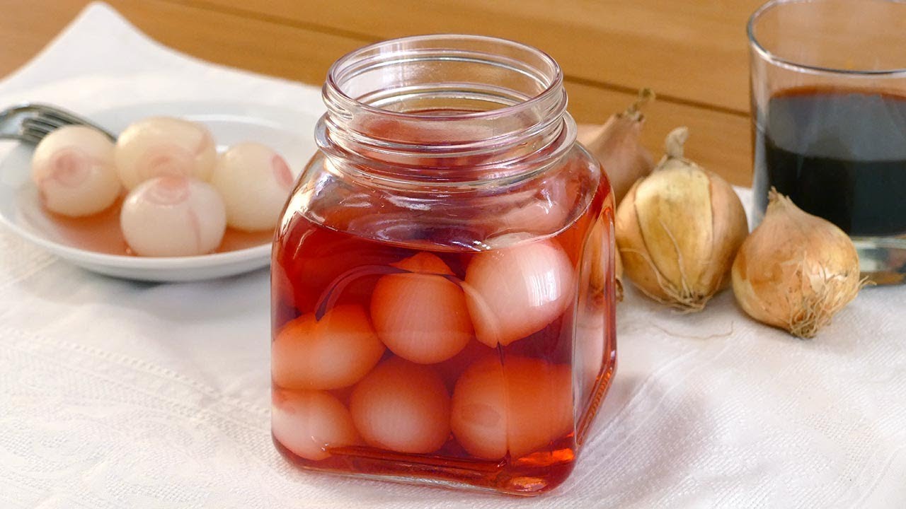 CEBOLLETAS en VINAGRE 🧅 Receta fácil para hacer ENCURTIDOS CASEROS de cebolleta- Cocinatis
