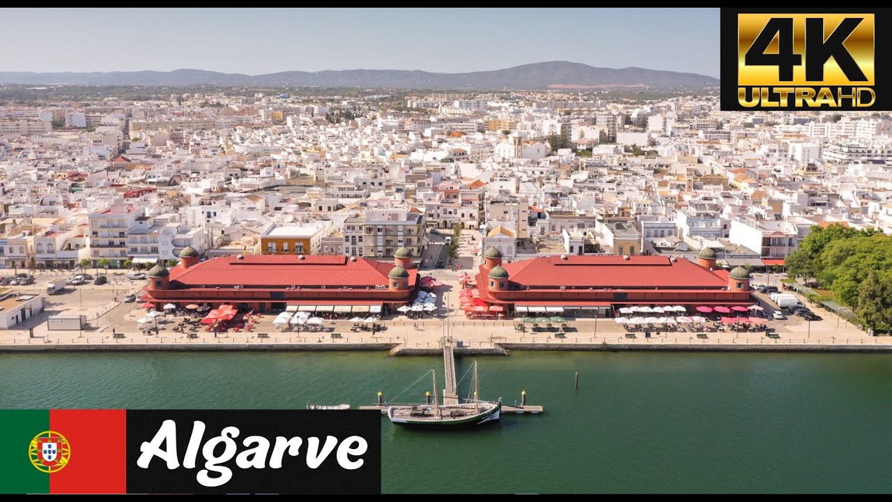 Olhão | Algarve | Portugal【4K】