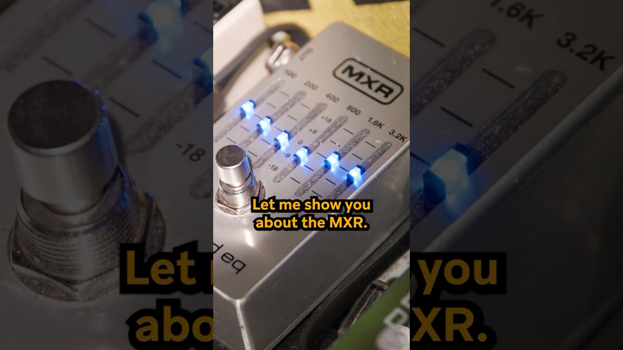 Here&rsquo;s why you NEED an EQ pedal 🎸 #LutherDickinson #guitar #guitarpedal #pedal #eq #eqpedal #mxr