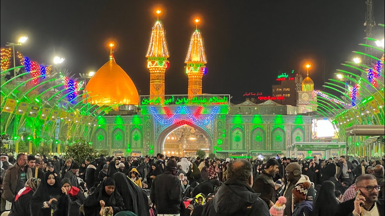 🛑 15 Shaban Zaireen ka Samandar Karbala agya || Saleh Raza Karbalai