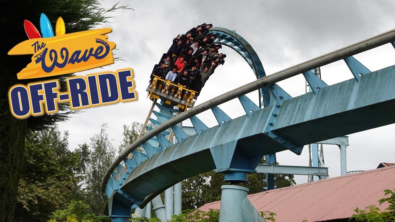 Wave Off-Ride Footage, Drayton Manor Intamin Looping Coaster | Non-Copyright