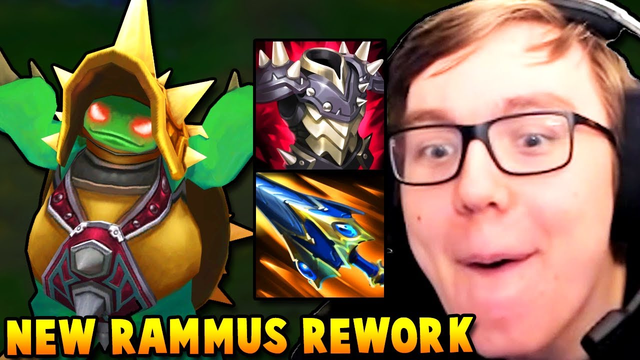 TheBausffs tries NEW RAMMUS REWORK (300+ AD NEW BUILD)