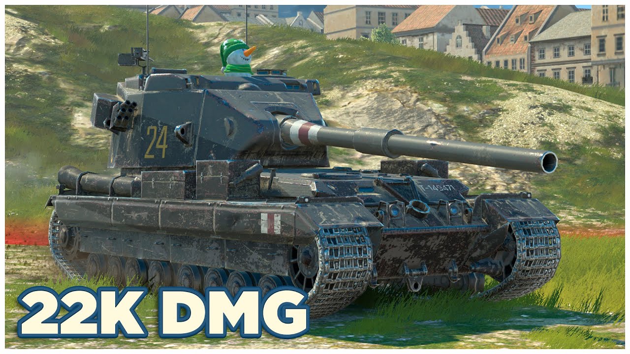 FV215b (183) • 22К УРОНА 11 ФРАГОВ • Режим Возрождение WoT Blitz