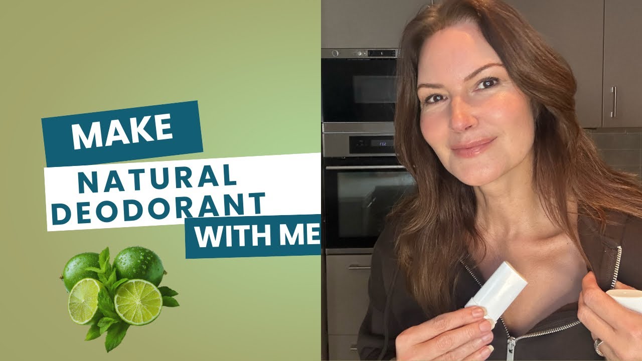 Make all natural deodorant with me🌿