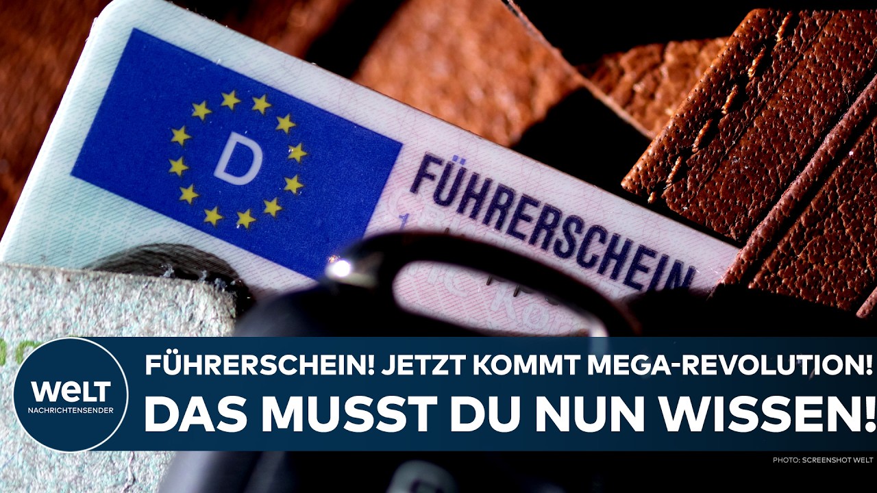 DEUTSCHLAND: Jetzt kommt die gro&szlig;e F&uuml;hrerschein-Revolution! Das muss du nun wissen!