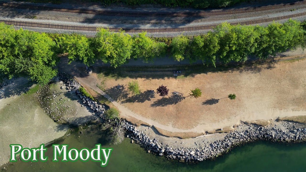Drone View from Port Moody