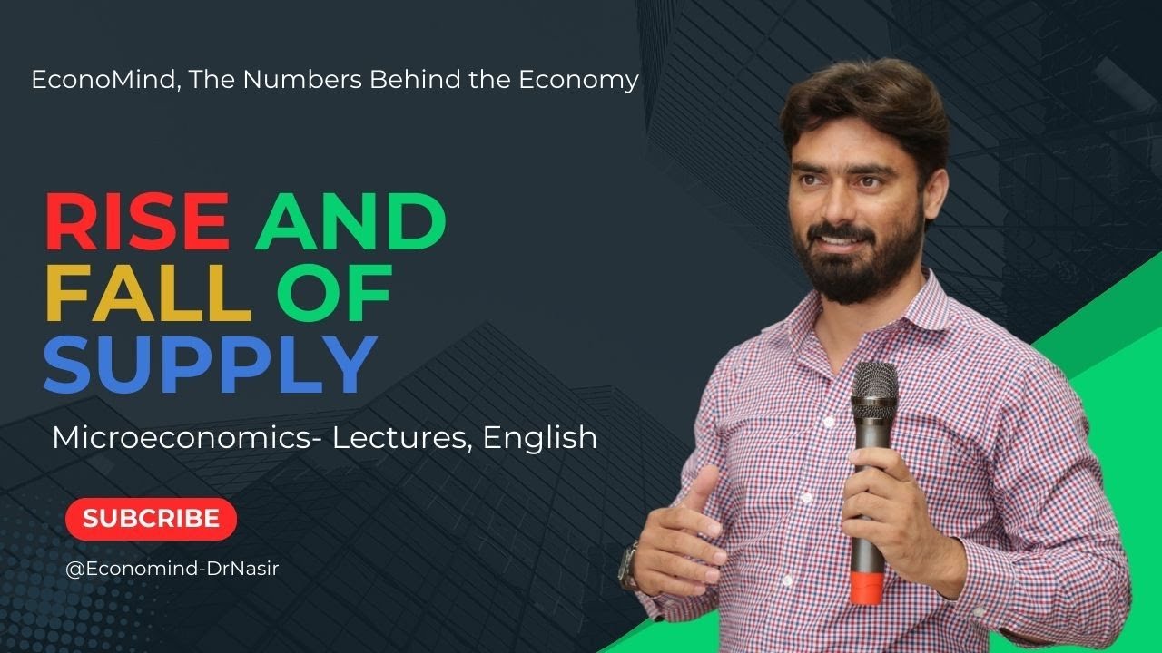Rise and fall of supply | Economics | Microeconomics | Rise | fall | Shifting of supply