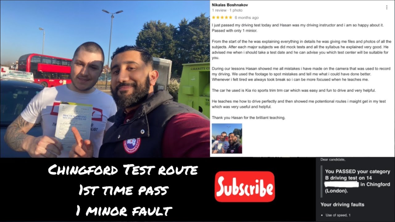 Chingford Driving Test Route 03