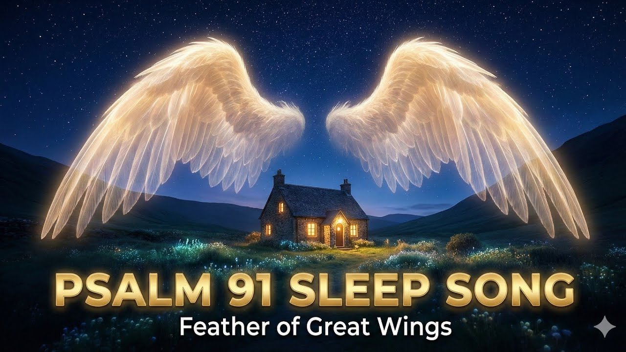 Psalm 91 Sleep Song | Sleep without Fear Under The Shadow #psalm91 #sleep  #newsong #sleepmusic 