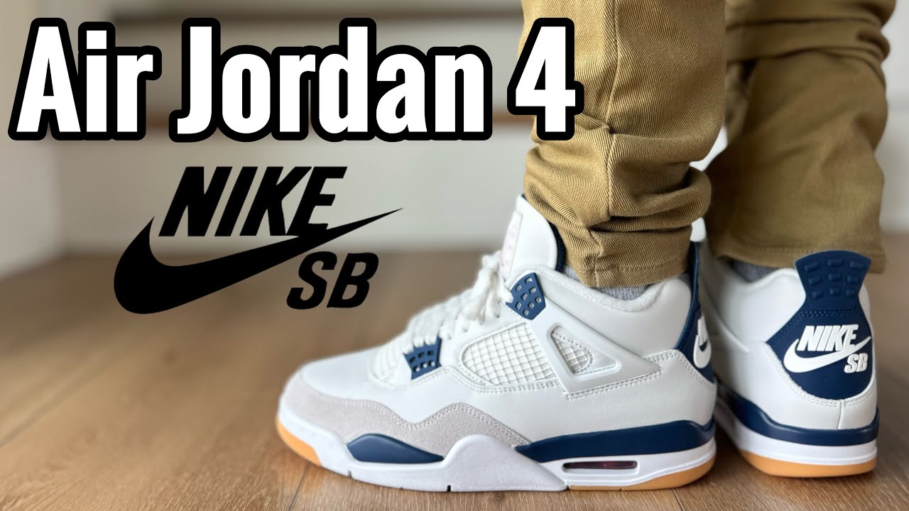Air Jordan 4 x Nike SB “Navy” Review & On Feet