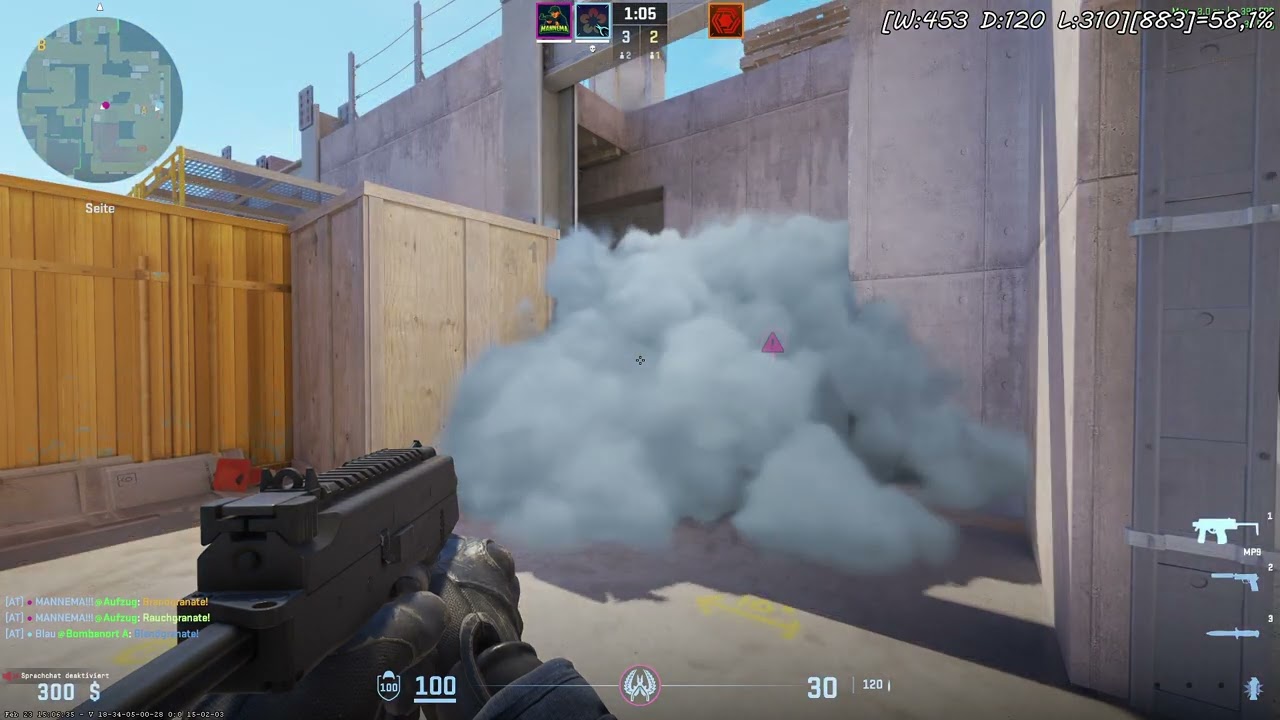 CS 2 Wingman Silber zu Global SoloQ 971