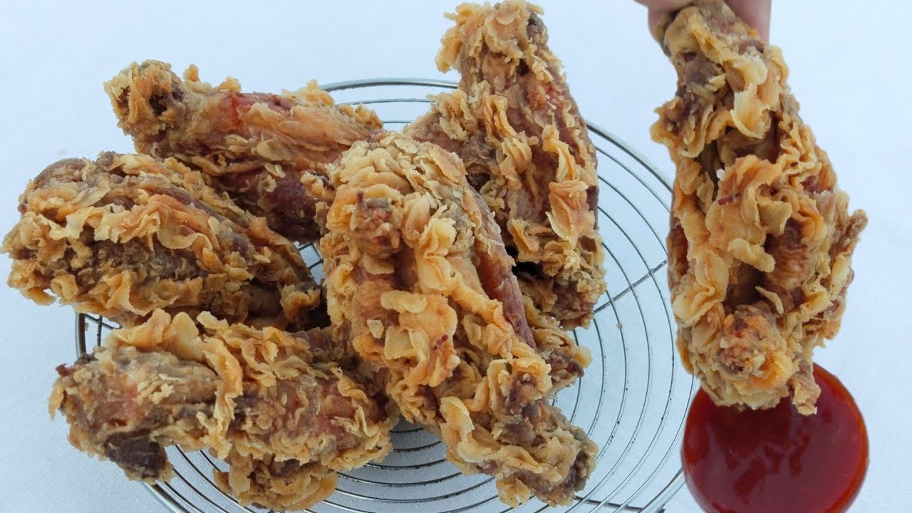 Better than KFC , Hot wings at home | secret chicken hot  wings recipe