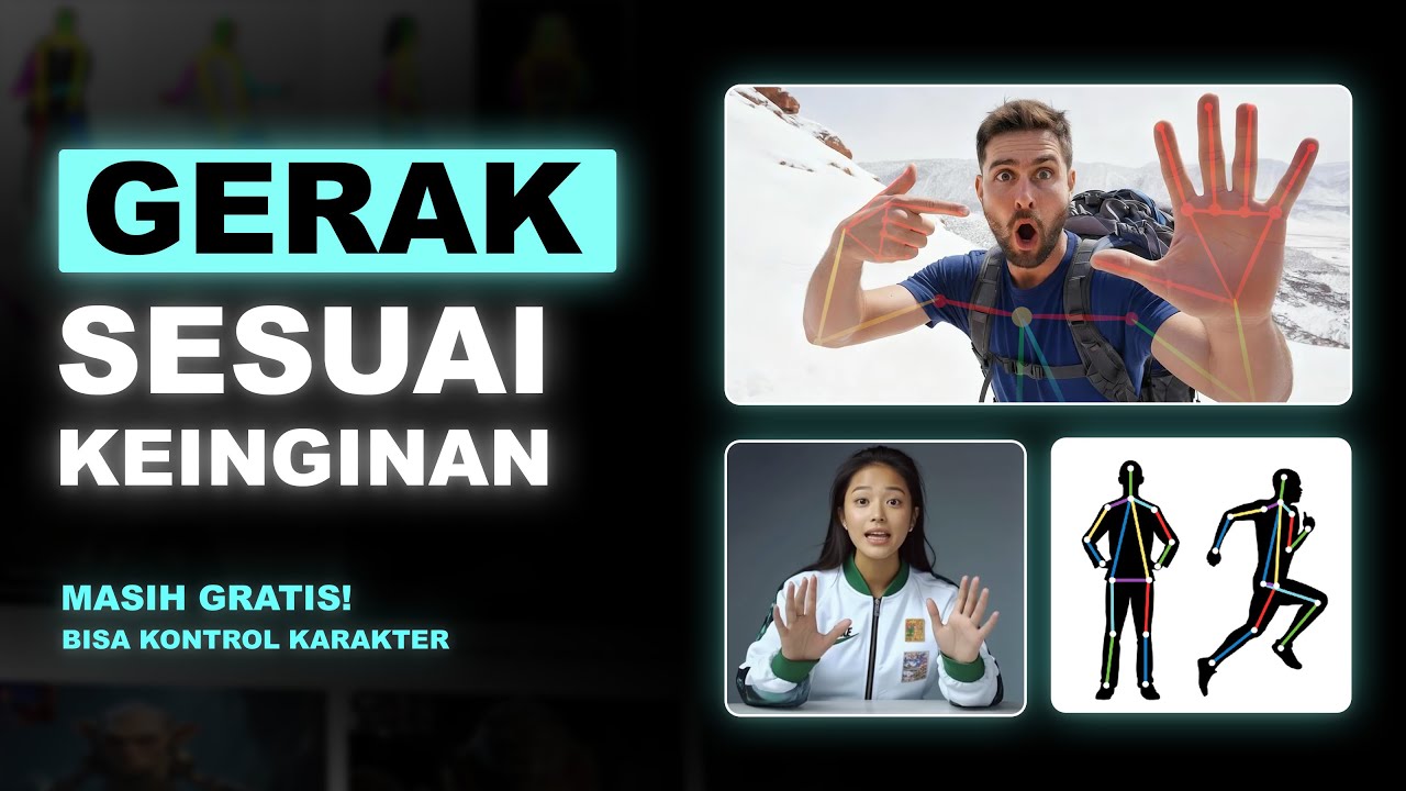 INI PALING GILA! Karakter Bisa Gerak Sesuai Keinginan - Ubah Gambar Jadi Video
