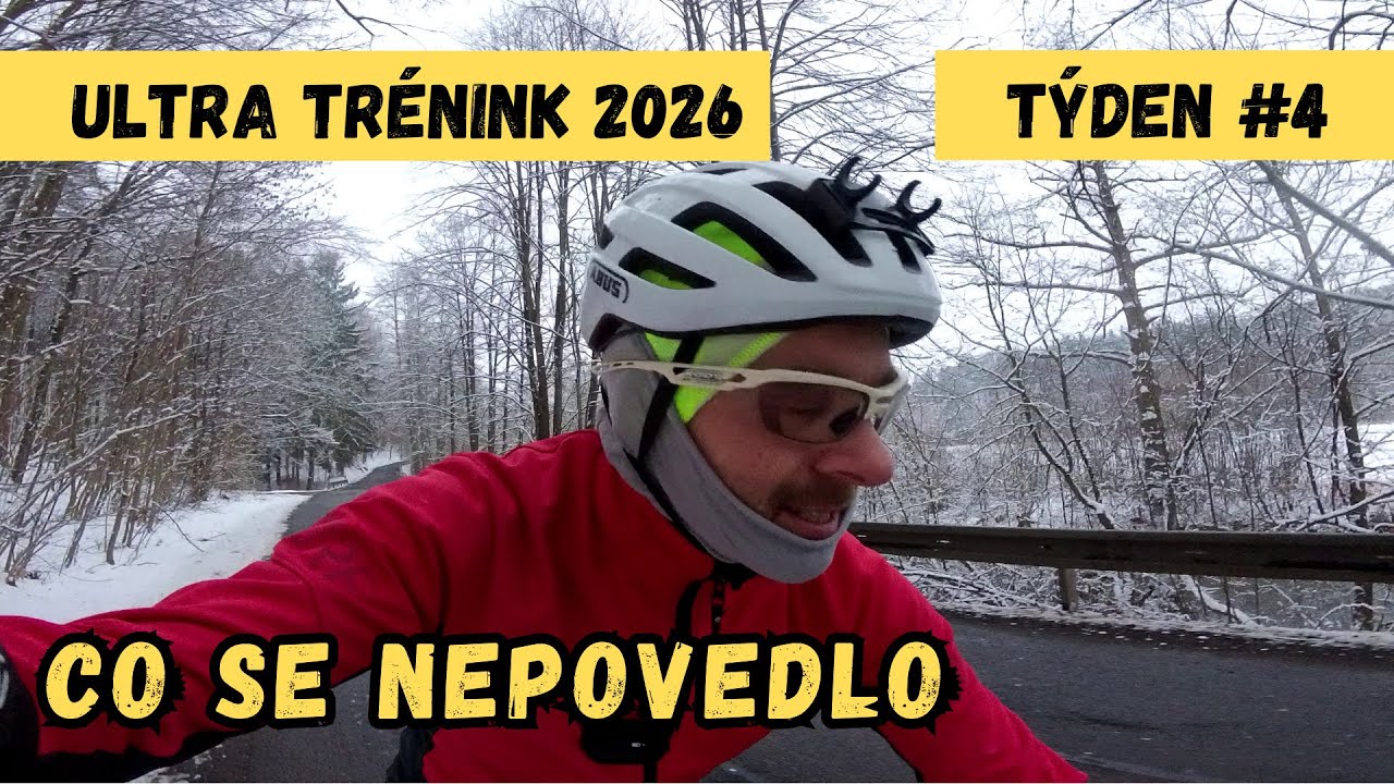 Trénuju na závody 2026, čtvrtý týden