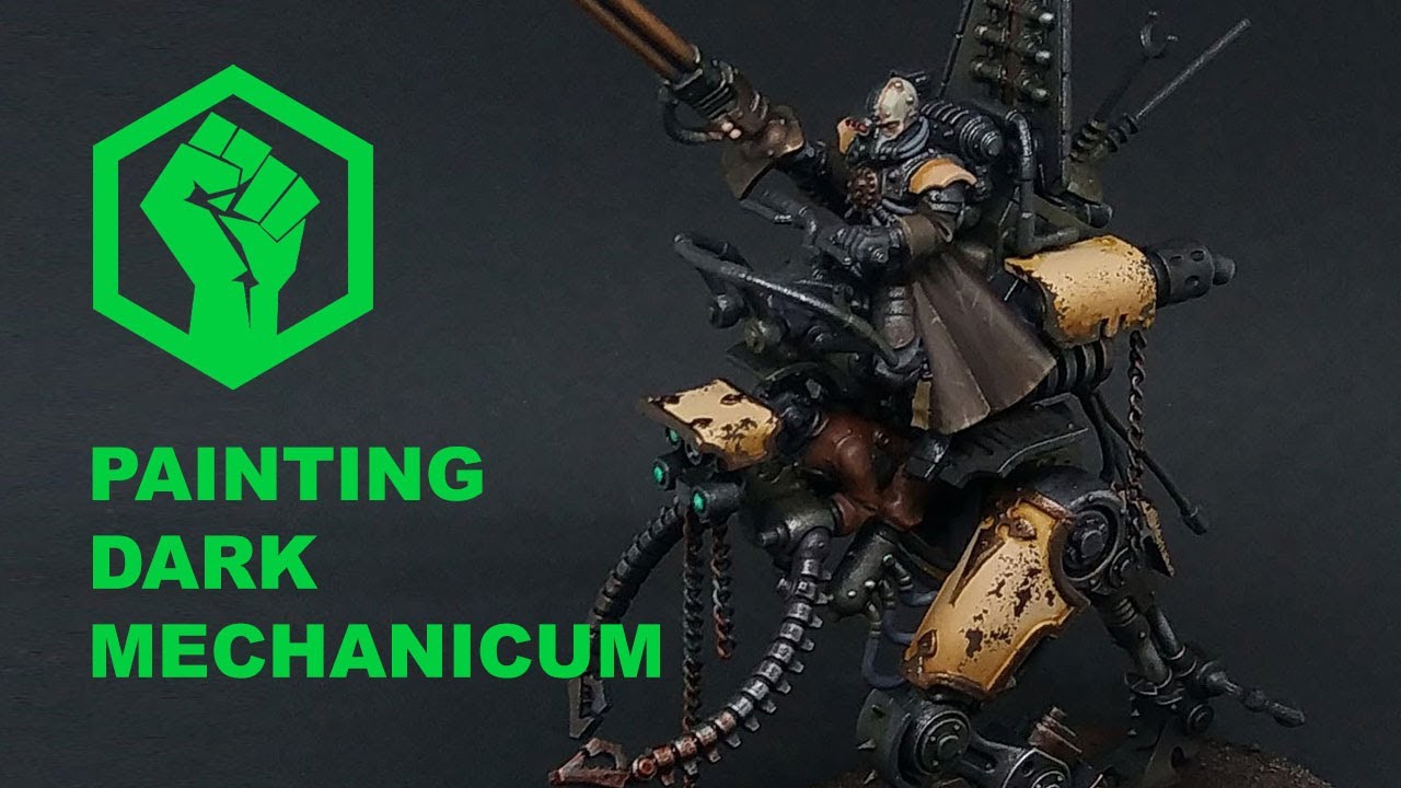 Dark Mechanicum Sydonian dragoon (Conversion and paint)