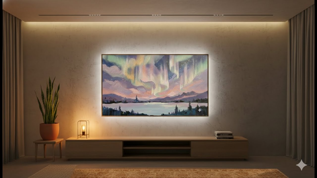 4K Living Art Frame: Echoes of the Earth | Moving Painting for Samsung Frame TV & Home Decor