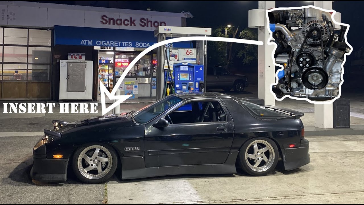 Real life struggles of first start on a freshly rebuilt RX7 FC 13B NA
