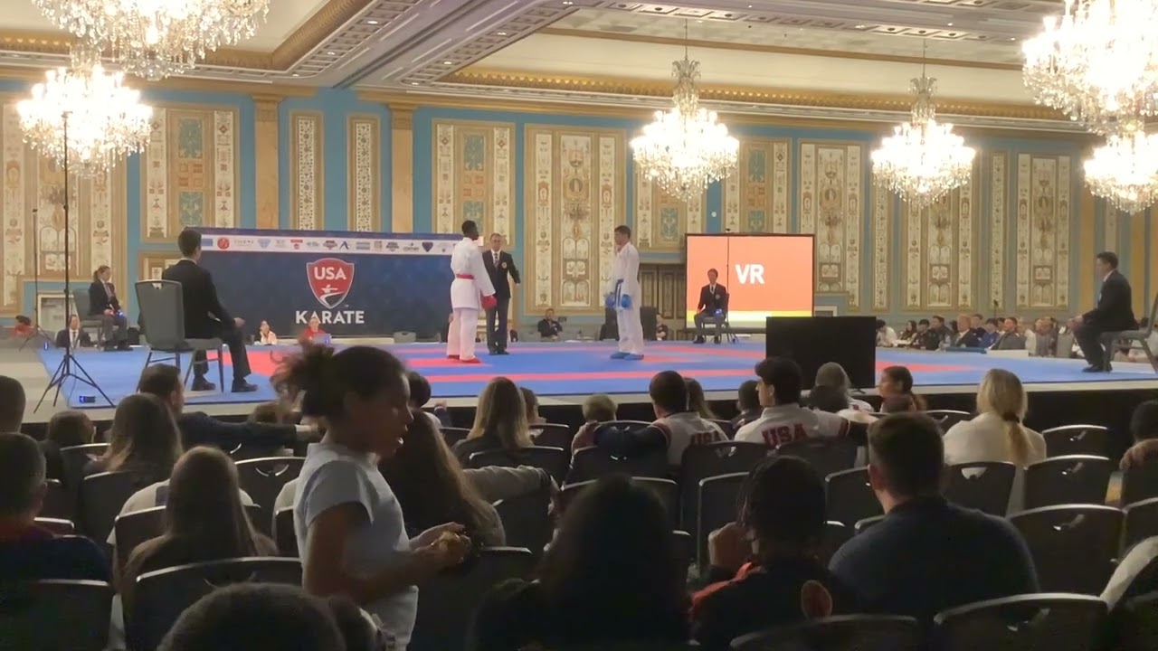 Geoffrey & Jean Newell judge Kumite finals  #4 US Open Las Vegas, 2025