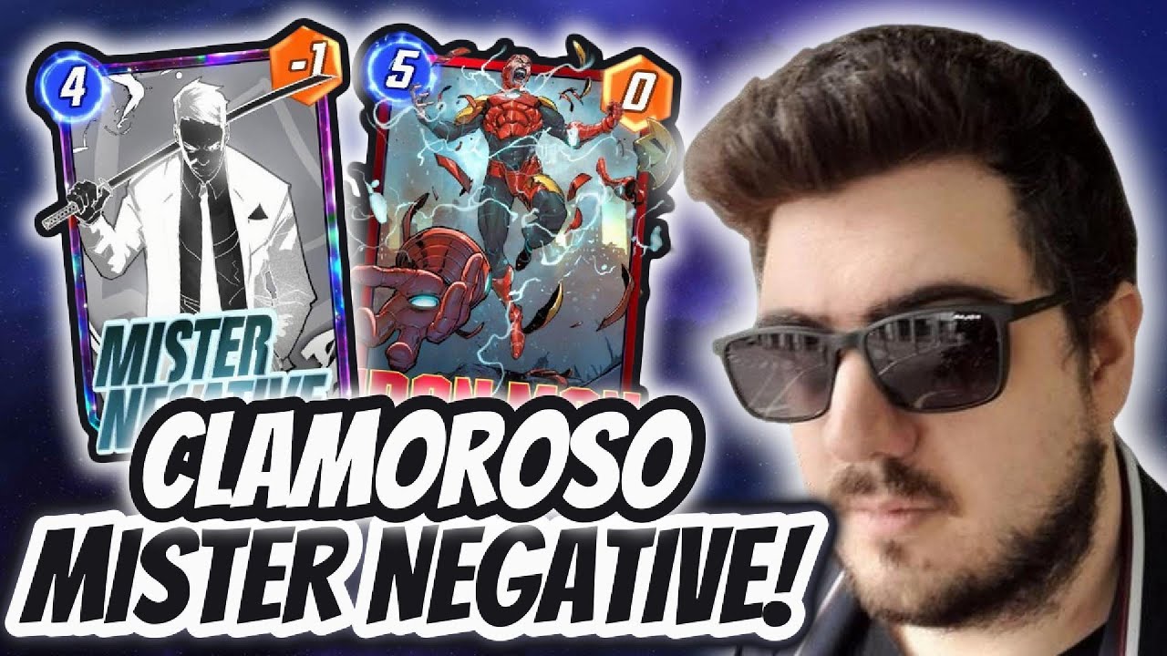 MIGLIOR CUBE RATIO DI MARVEL SNAP? MISTER NEGATIVE!