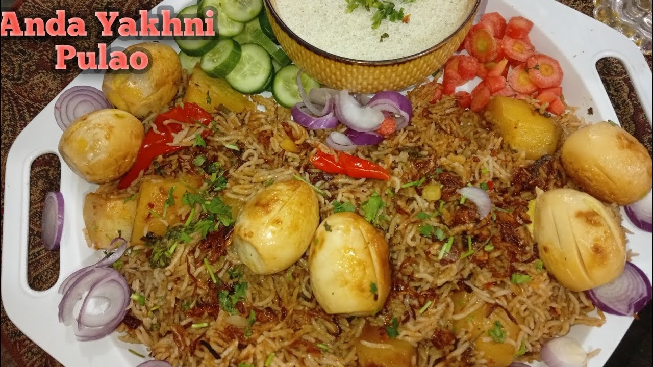 #Bohat hi lajawab# Anda #yakhni #Pulao#very #different#Recipe#Cooking#With#Sana