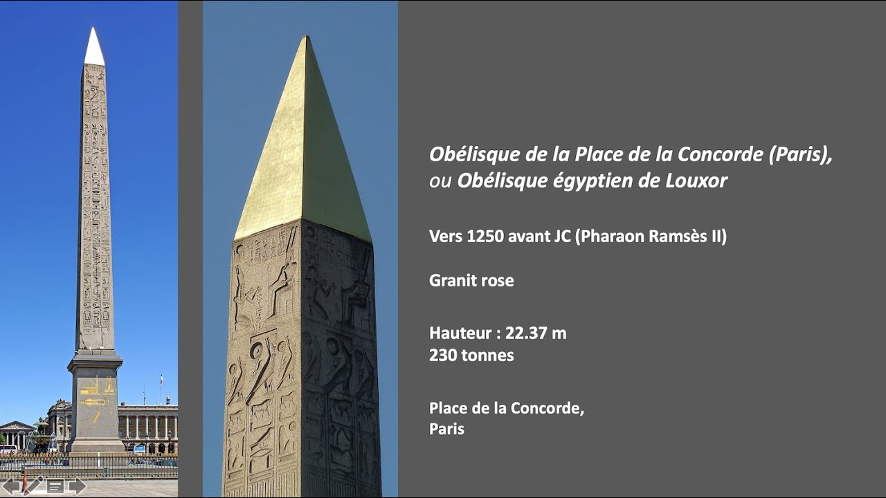 HISTOIRE(S) D'ART #50 : Rayon de soleil ! (Obélisque de la Concorde) - [jphilippe mercé]