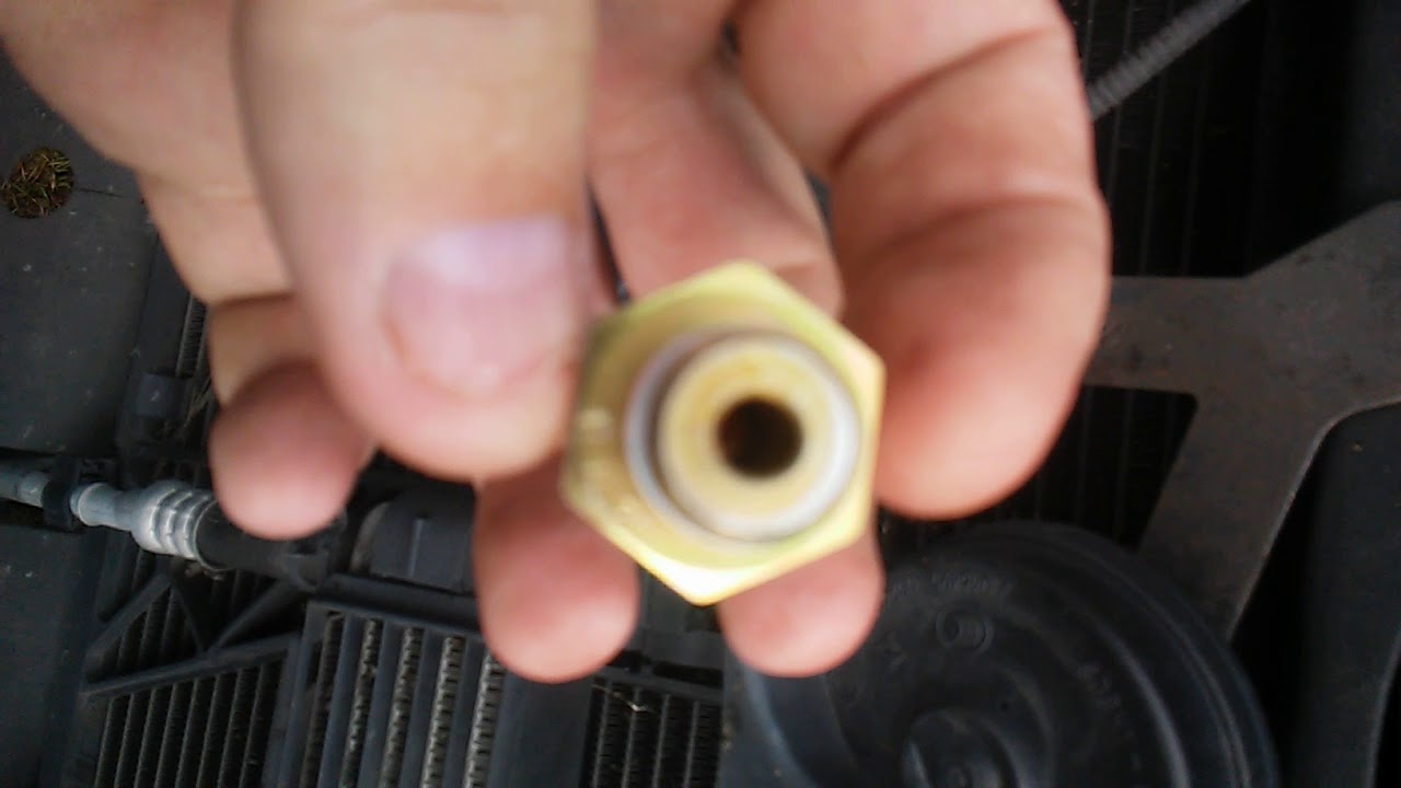 Changing the oil sending unit on a 2014 F150 5.0 liter
