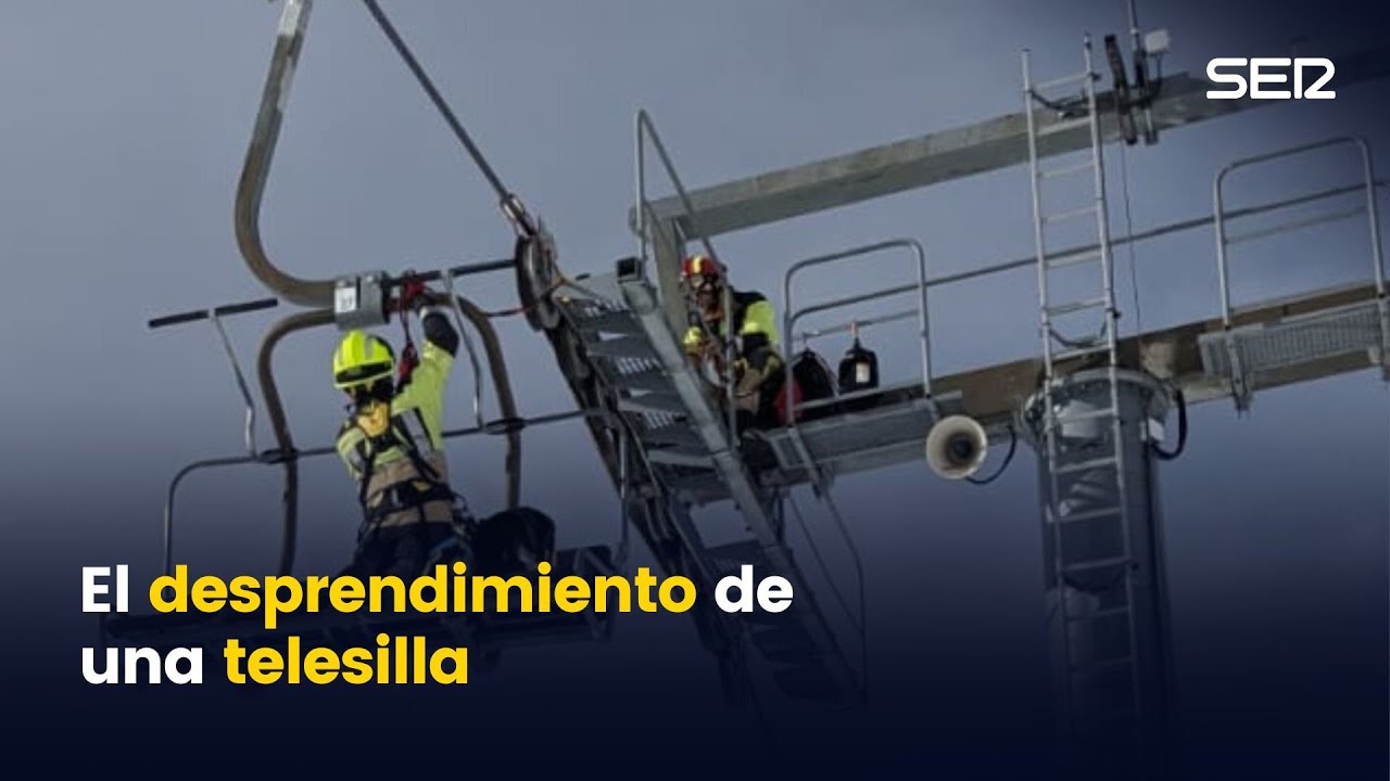 El desprendimiento de una telesilla en Astún